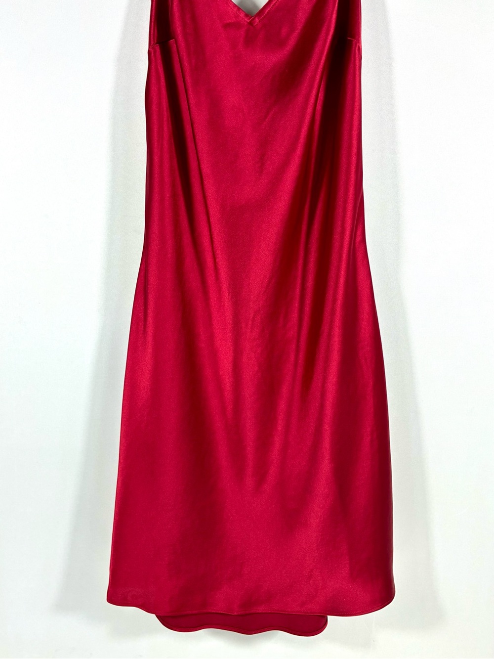Staud Lydia Mini Slip Dress Ruby Red Small Medium NWT - Picture 9 of 16
